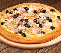 Пицца Греческая 30 см на тонком тесте