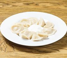 Вареники с клубникой
