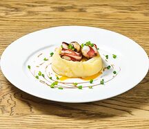 Кальмар с картофелем Робюшон