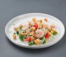 Салат Цезарь с креветкой