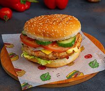 Бургер с курицей