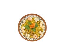 Жареный рис с морепродуктами
