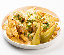 Горячая сковорода Пикник с цыпленком