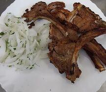Шашлык из баранины (корейка)