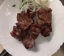 Шашлык из свиной шеи