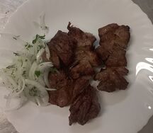 Шашлык из мякоти баранины