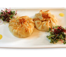 Блинчики с четырьмя сырами