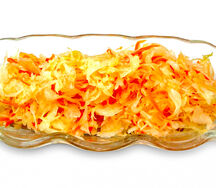 Салат Капуста квашеная с морковью