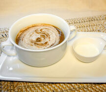 Грибной суп-пюре со сливками