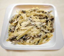 Спагетти с грибами