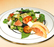 Салат с апельсинами