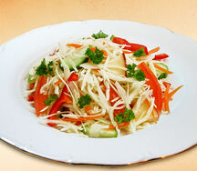 Салат Пикантная капуста