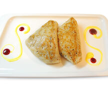 Блинчики с грибами