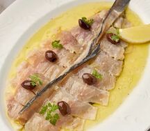 Крудо из средиземноморского сибаса