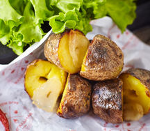 Картофель с курдюком