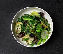 Салат из зелёных овощей