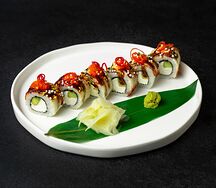 Ролл с угрём