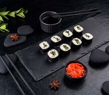 Ролл с огурцом