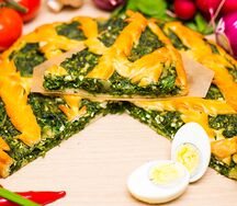 Пирог со шпинатом