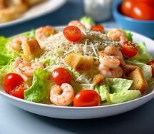 Цезарь с креветками