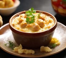 Жюльен с курицей