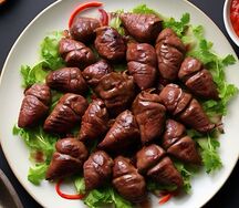 Шашлык из бараньего сердца