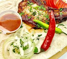 Антрекот из свинины 