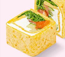 Тортилья с лососем