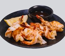 Креветки с соусом понзу