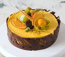 Торт Манго-Маракуйя