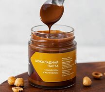 Шоколадная паста с фундуком и карамелью