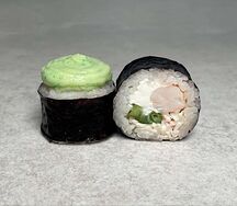 Креветка-краб в сливочном васаби