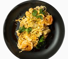 Лапша с морепродуктами
