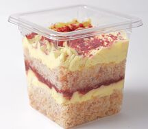 Трайфл клубнично-банановый