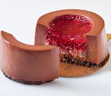 Колодец Шоколадный с малиной и чиа