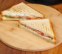 Сэндвич с лососем 