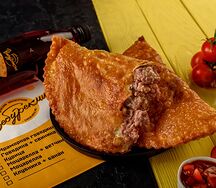 Чебурек с говядиной и свининой