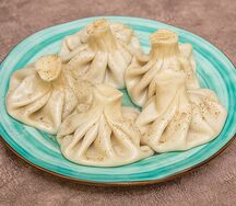 Хинкали с бараниной