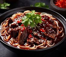 Соба с говядиной