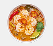 Том Ям с креветками