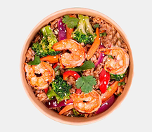 Рис с креветками в Устричном соусе