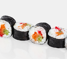 Ролл с лососем