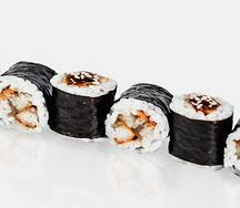 Маки с угрем