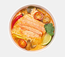 Том Ям с семгой