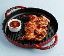 Фермерский цыпленок с аджикой