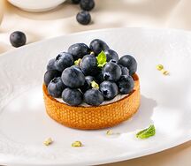 Тарт с голубикой 