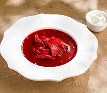 Детский борщ с курицей