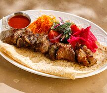 Шашлык из мякоти ягненка