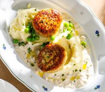 Котлеты из индейки с картофельным пюре