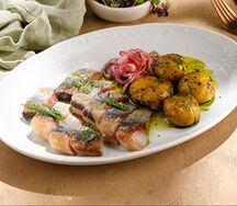 Сельдь с картофелем